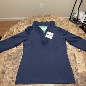 NEW! Gretchen Scott Jersey Ruffneck Top